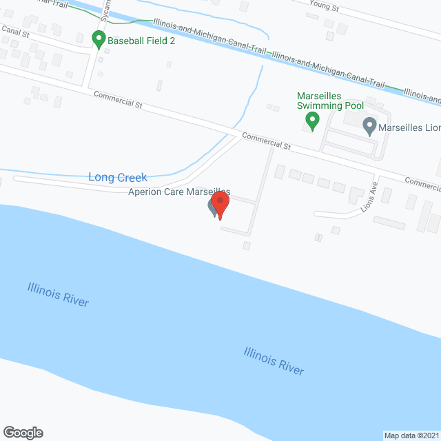 Rivershores Nursing and Rehab Center in google map