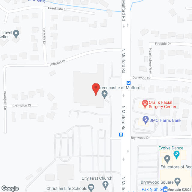 Christian Life Retirement Ctr in google map