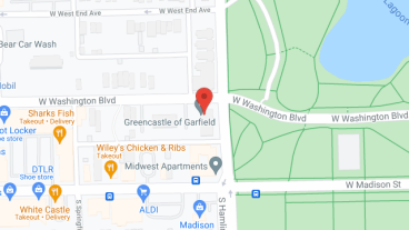 Greencastle of Garfield II in google map