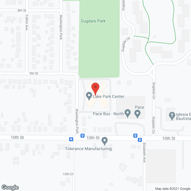 Lake Park Ctr in google map