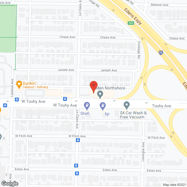 Alden North Shore in google map