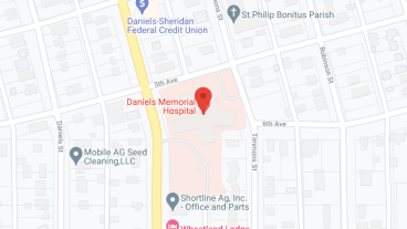 Daniels Memorial Medical Ctr in google map