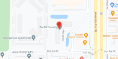 Banfill Crossing in google map