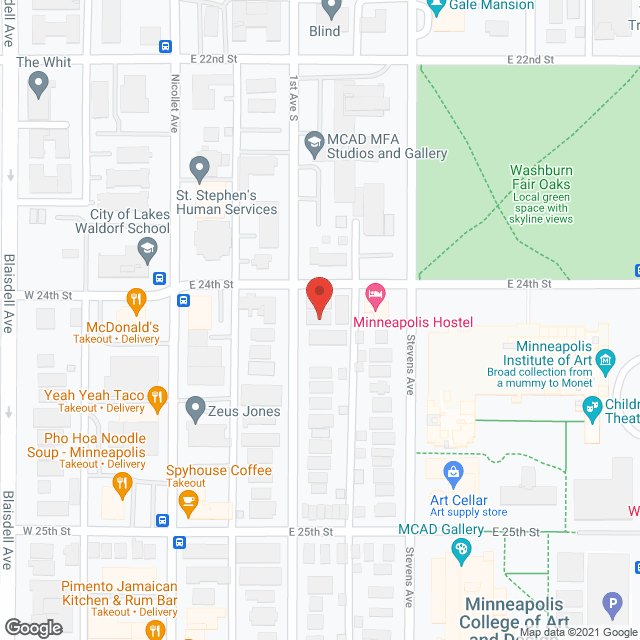 Whittier Place in google map