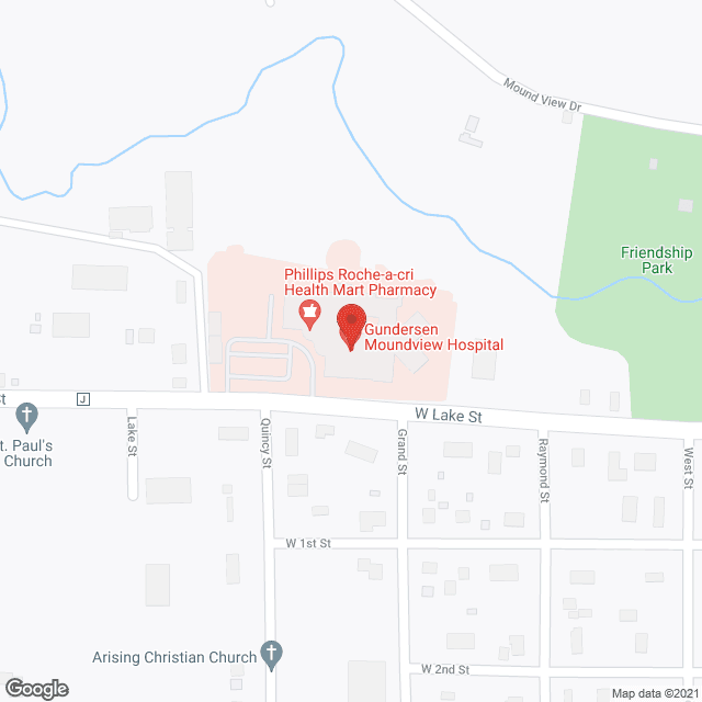 Adams County Memorial Hosp/Ncu in google map