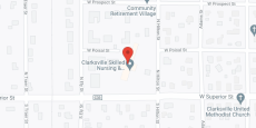 Clarksville Community Nursing in google map