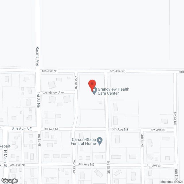 Grandview Health Care Ctr in google map