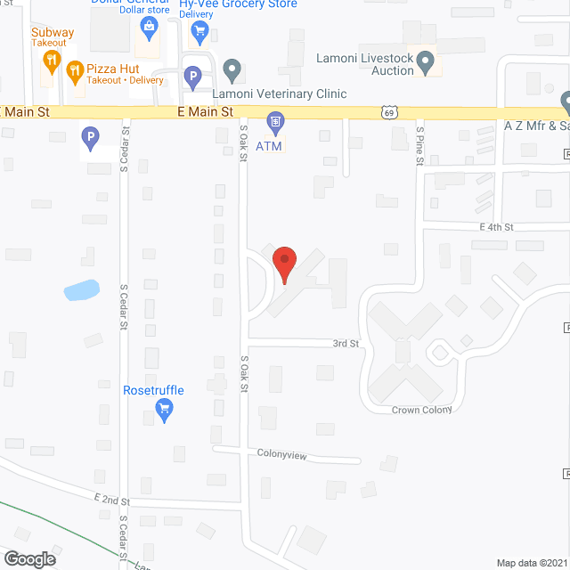 Lamoni Nursing and Rehab Ctr in google map