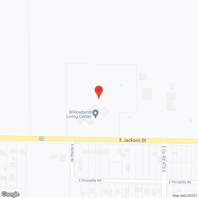 Willowbend Living Ctr in google map