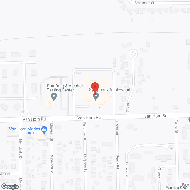 Applewood Nursing Ctr in google map