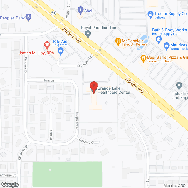 Grande Lake Healthcare Center in google map