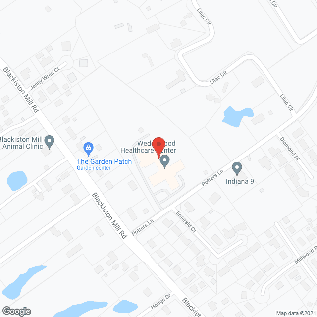 Wedgewood Healthcare Center in google map