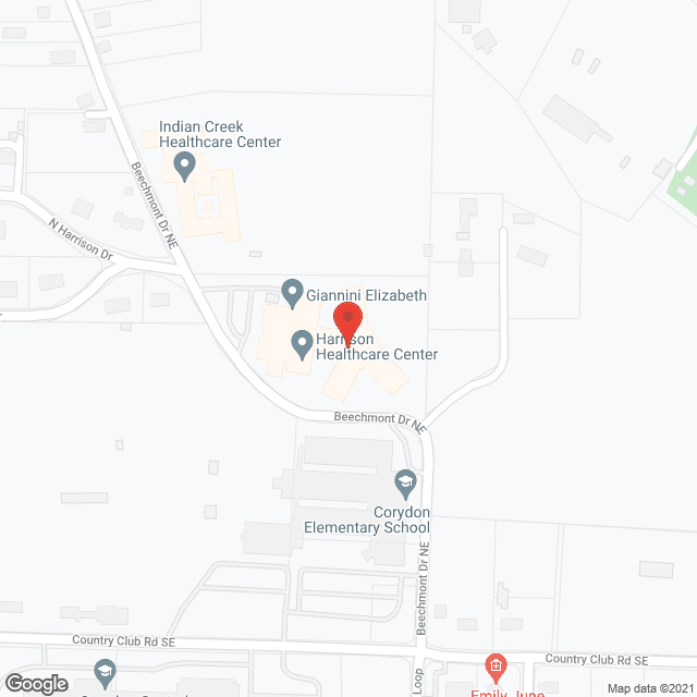 Harrison Health and Rehabilitation Centre in google map