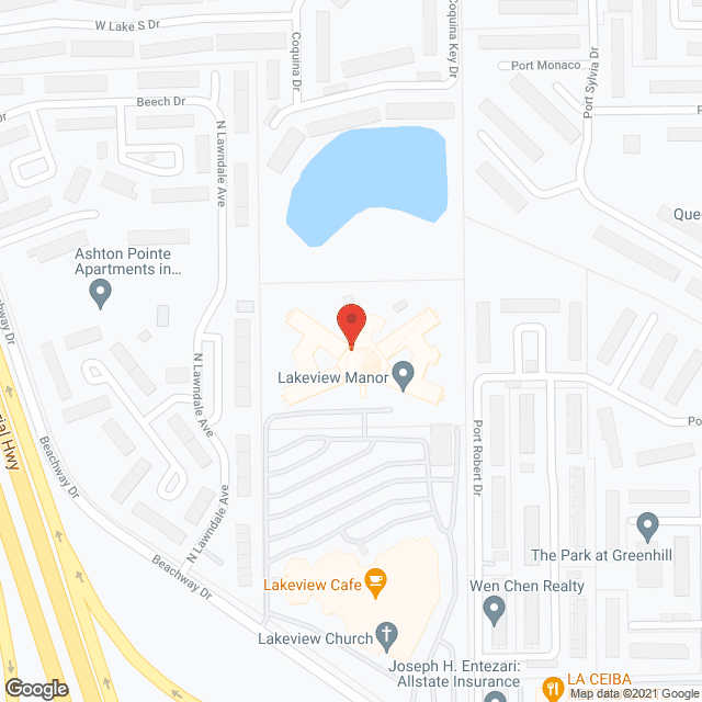 Lakeview Manor in google map