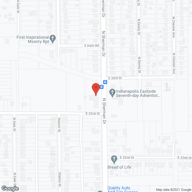 B & B Christian Health Care in google map