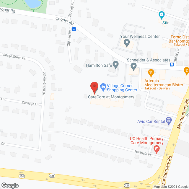 Montgomery Care Center in google map