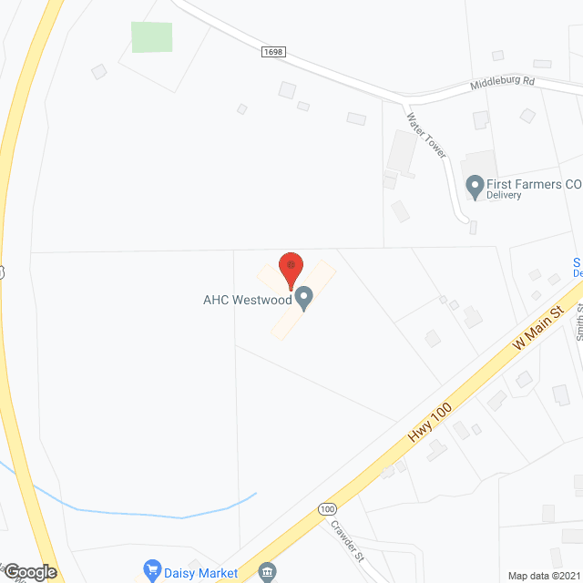 Westwood Health Care Ctr in google map