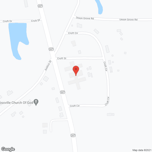 Crossville Health Care Inc in google map