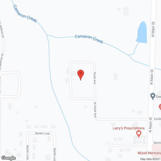 Opp Nursing Facility in google map