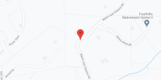 Foothills Retirement Home in google map