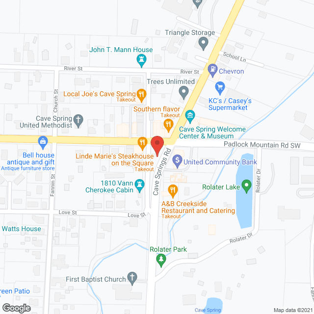 Golden Years Retirement Ctr in google map