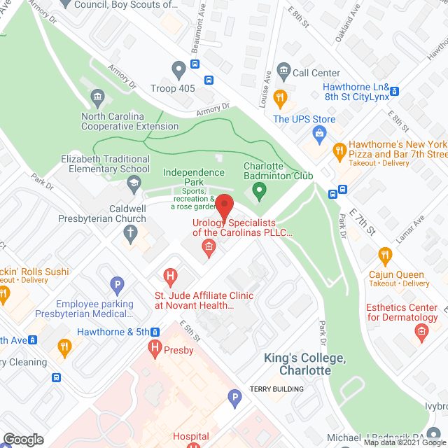 Park Village Rehabilitation and Health in google map