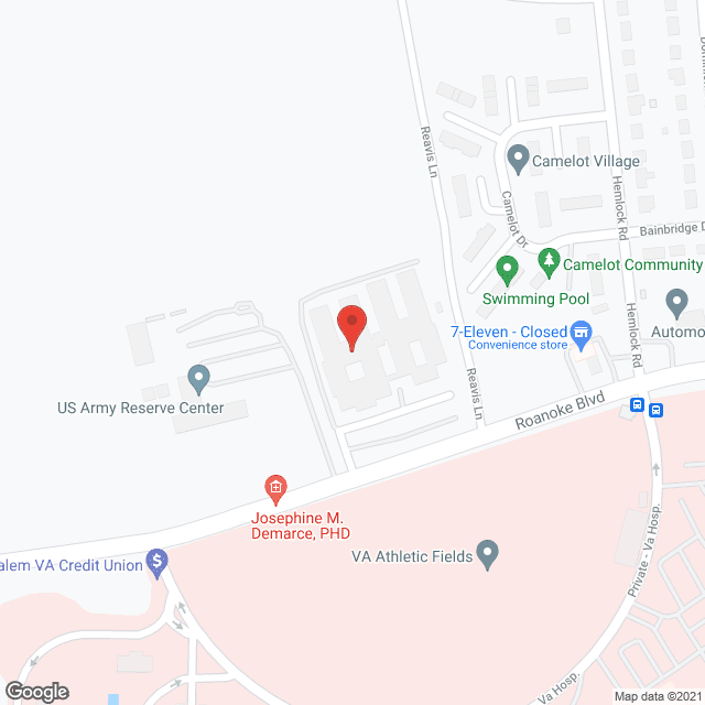 Salem Health & Rehab Ctr in google map