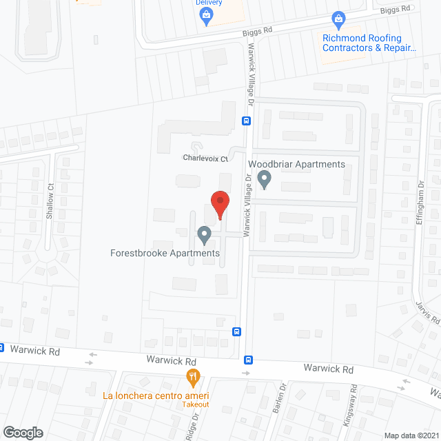 Forestbrooke Apartments in google map