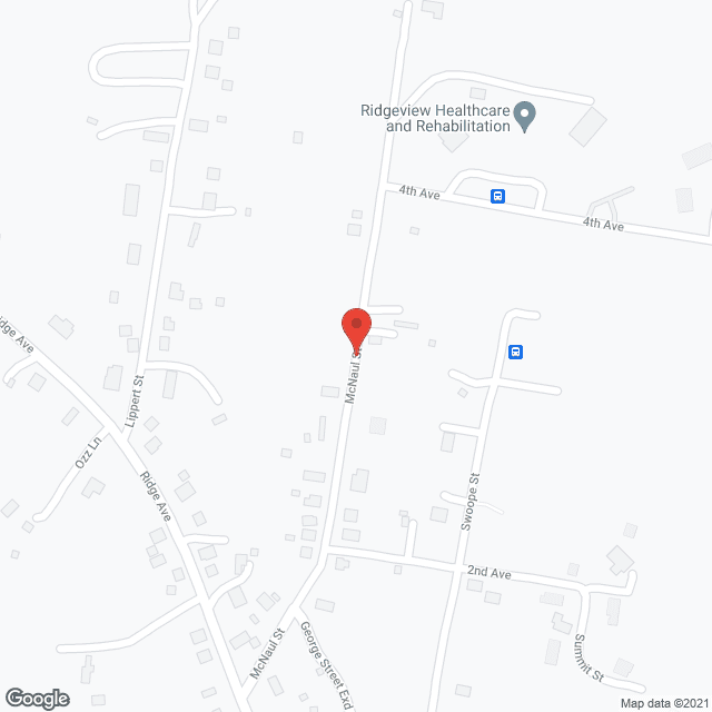 Ridgeview Elder Care Rehab Ctr in google map