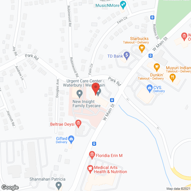 Olympus Healthcare Ctr in google map