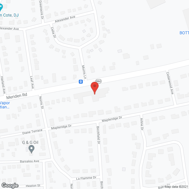 Meridian Manor Health & Rehab in google map