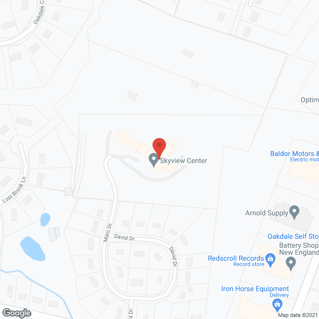 Skyview Ctr in google map