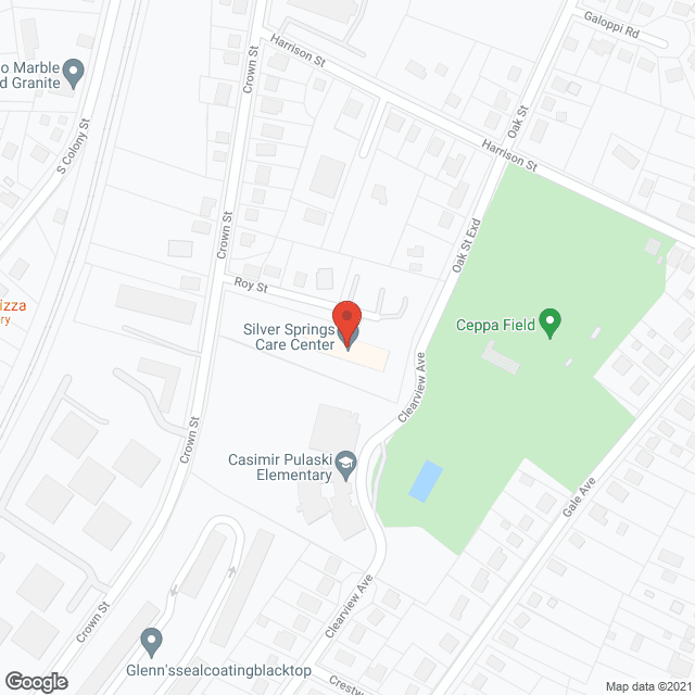 Silver Springs Nursing Ctr in google map