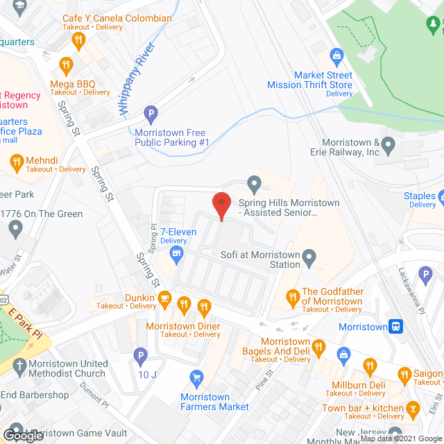 Spring Hills Nursing Ctr in google map