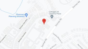 The Haven and The Laurels in the Village at Carolina Place in google map
