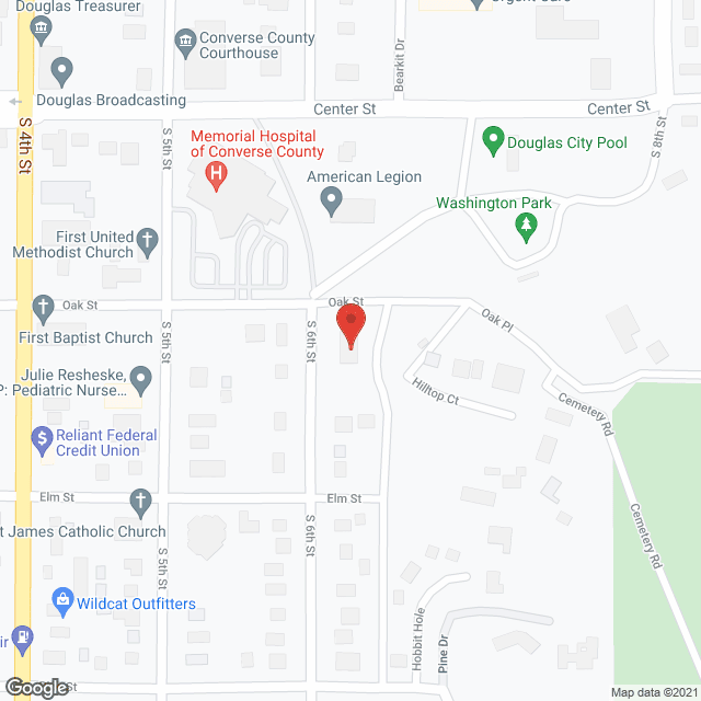 Mc Comb Retirement Ctr in google map