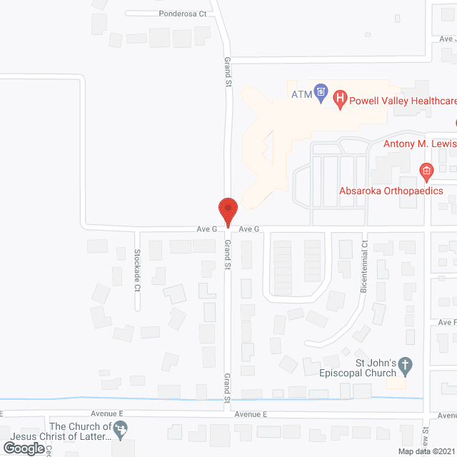 Powell Nursing Home in google map