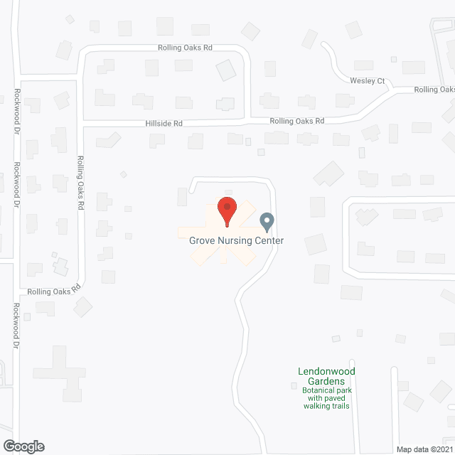 Grove Nursing Ctr in google map