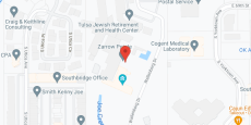 Tulsa Jewish Retirement Ctr in google map