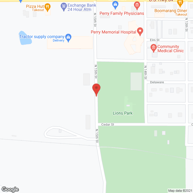 Perry Nursing Home in google map