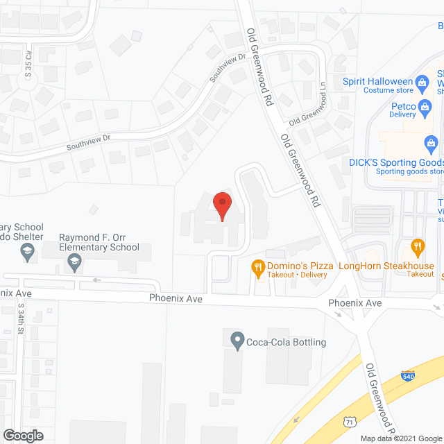 Covington Court Nursing Home in google map