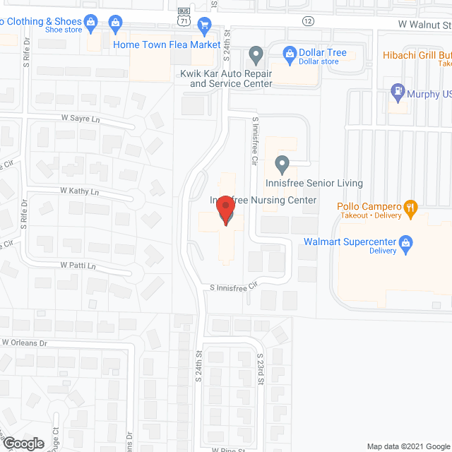 Innisfree Nursing Ctr in google map