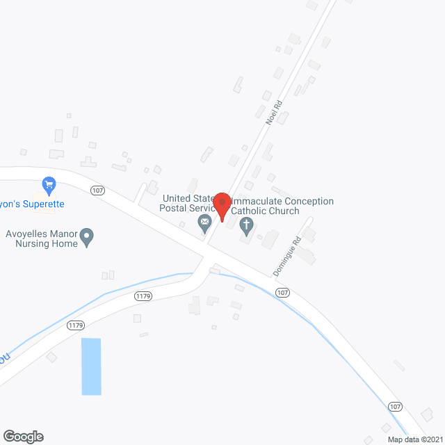 Avoyelles Manor Nursing Home in google map