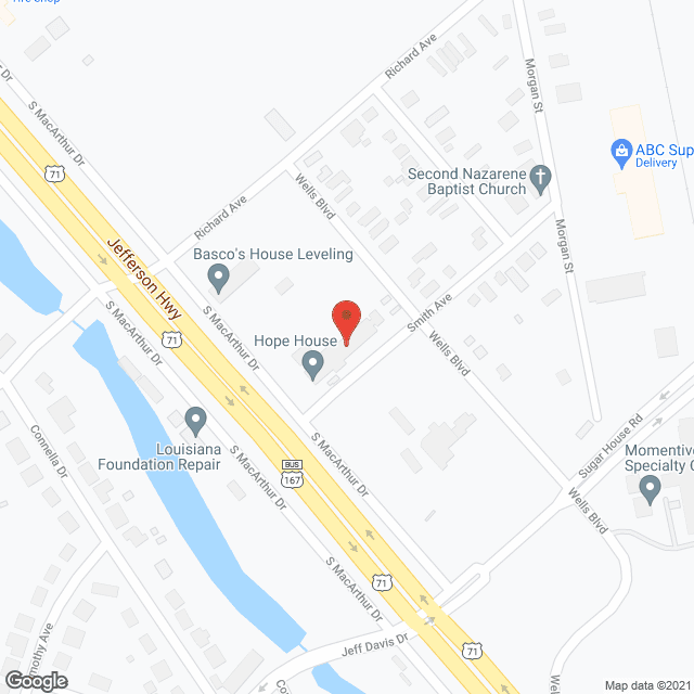 Integrated Health Svc in google map