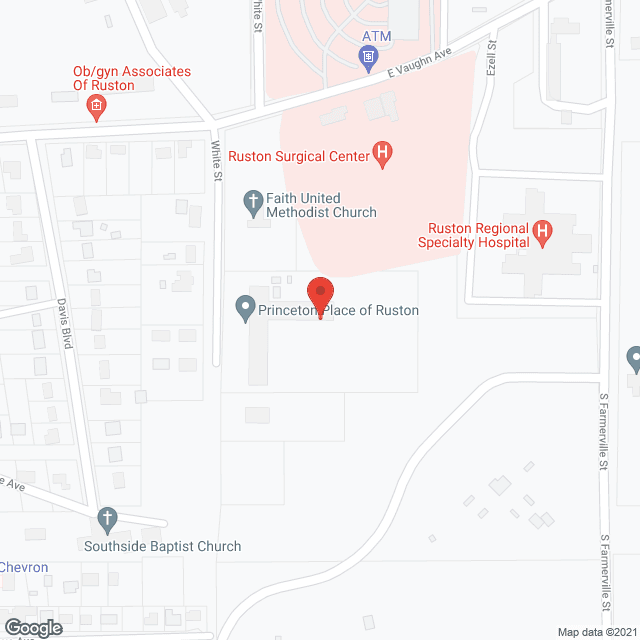 Community Care Ctr of Ruston in google map