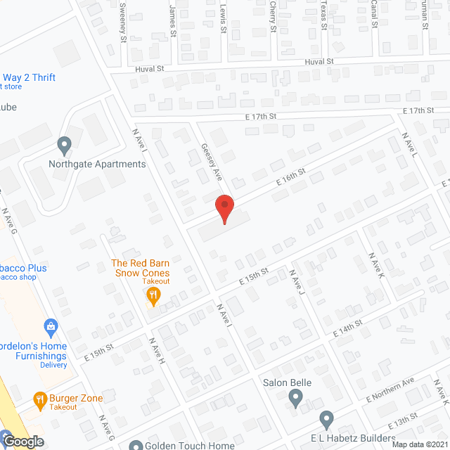 Crowley Health & Rehab Ctr in google map