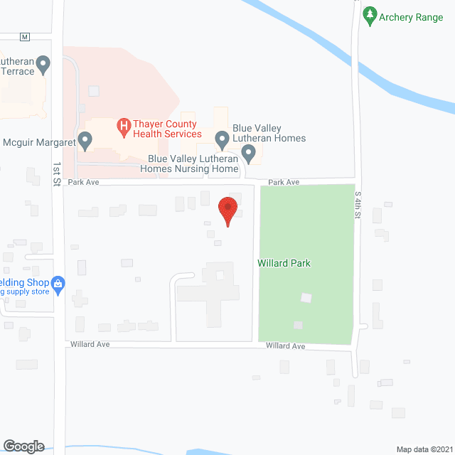 Blue Valley Lutheran Care Home in google map