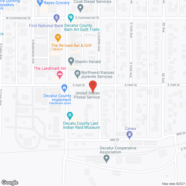 Decatur County Hospital in google map