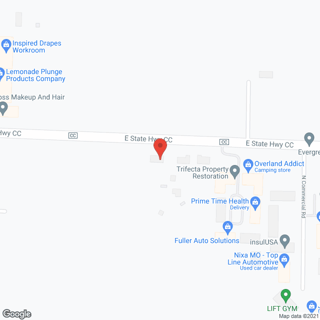 Noble Oaks Retirement Facility in google map