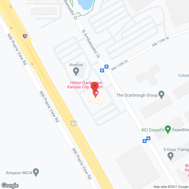 Life Care Ctr of America in google map